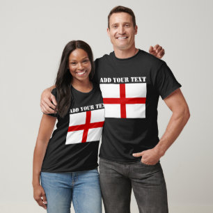 England Flagge Fußball Soccer Vereinigtes Königrei T-Shirt
