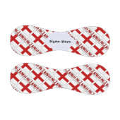 England-Flagge gekachelt personalisiert  Baseball (Paneele)