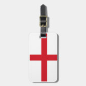 England-Flagge Gepäckanhänger (Vorderseite vertikal)