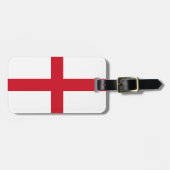 England-Flagge Gepäckanhänger (Vorderseite horizontal)