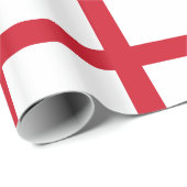 England-Flagge Geschenkpapier (Rolleneckpunkt)