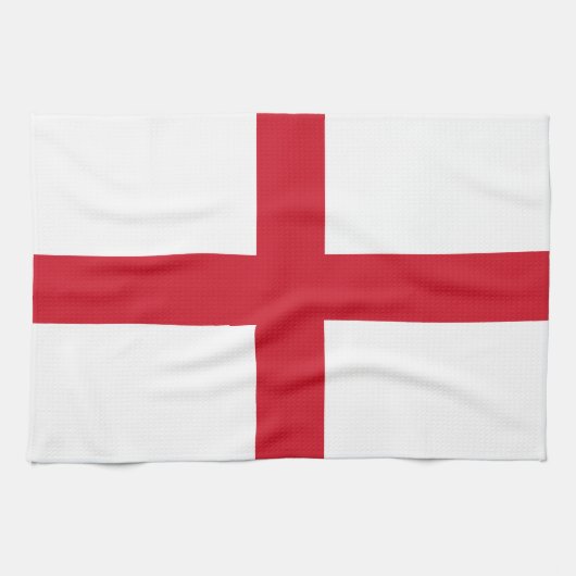 England-Flagge Geschirrtuch (Horizontal)