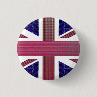 England-Flagge, Großbritannien-Flagge Button