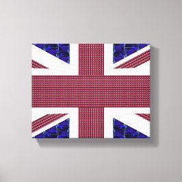 England-Flagge, Großbritannien-Flagge Leinwanddruck
