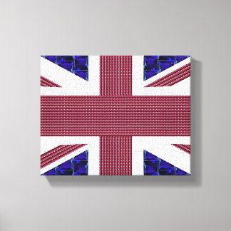 England-Flagge, Großbritannien-Flagge Leinwanddruck