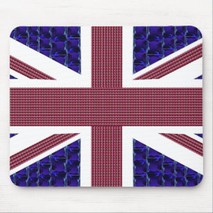 England-Flagge, Großbritannien-Flagge Mousepad