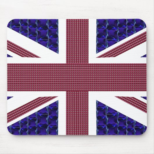 England-Flagge, Großbritannien-Flagge Mousepad (Vorne)