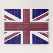 England-Flagge, Großbritannien-Flagge Puzzle (Horizontal)