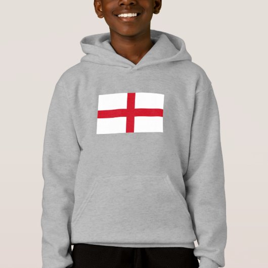 England-Flagge Hoodie (Vorderseite)