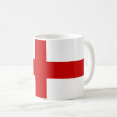 England-Flagge Kaffeetasse (VorderseiteRechts)