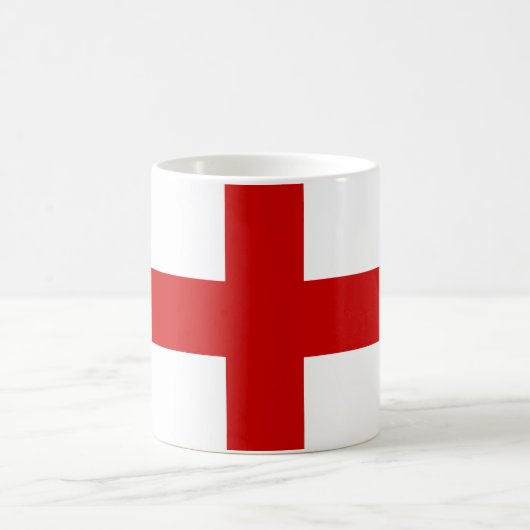 England-Flagge Kaffeetasse (Mittel)