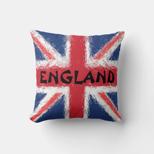 England-Flagge Kissen (Vorderseite)