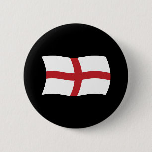 England-Flagge-Knopf Button