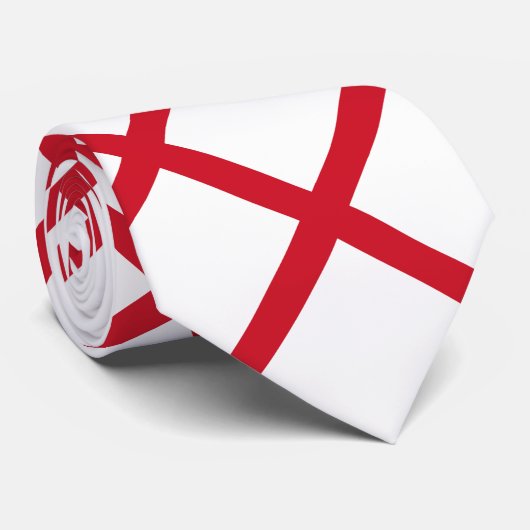 England-Flagge Krawatte (Gerollt)