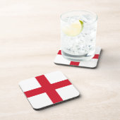 England Flagge Küste Getränkeuntersetzer (Rechte Seite)