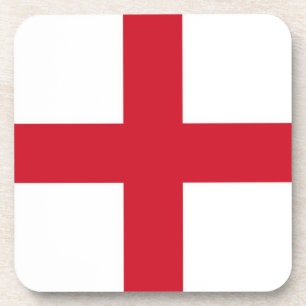 England Flagge Küste Getränkeuntersetzer