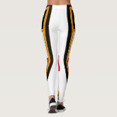 England-Flagge Leggings (Rückseite)