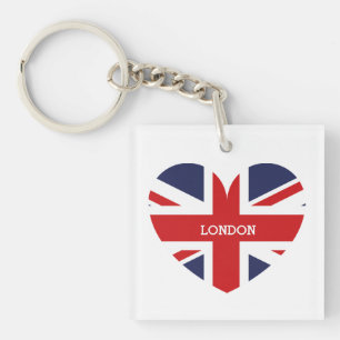 England-Flagge London Schlüsselanhänger