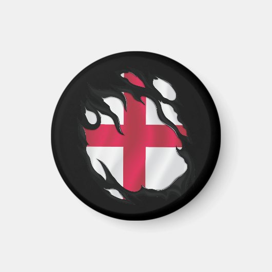 England-Flagge Magnet (Vorne)