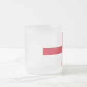 England-Flagge Mattglastasse (Mittel)