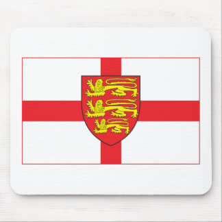 England-Flagge mit Wappen Mousepad
