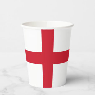 England-Flagge Pappbecher