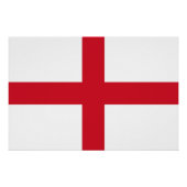 England-Flagge Poster (Vorderseite)