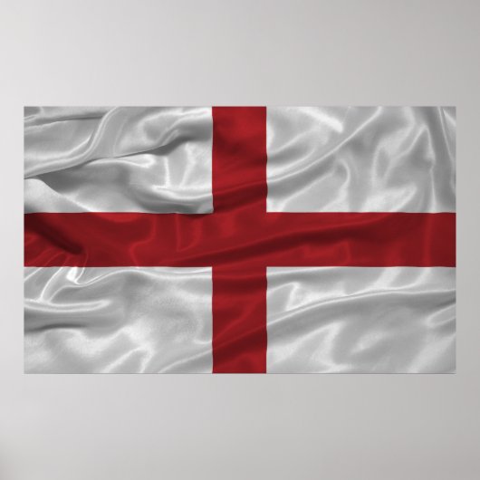 England-Flagge Poster (Vorne)