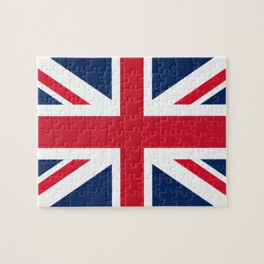 England-Flagge Puzzle (Horizontal)