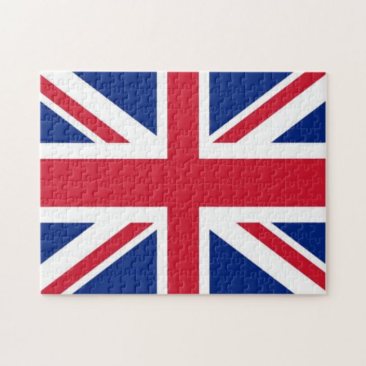 England - Flagge Puzzle (Horizontal)