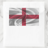 England-Flagge Rechteckiger Aufkleber (Tasche)
