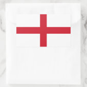 England-Flagge Rechteckiger Aufkleber (Tasche)