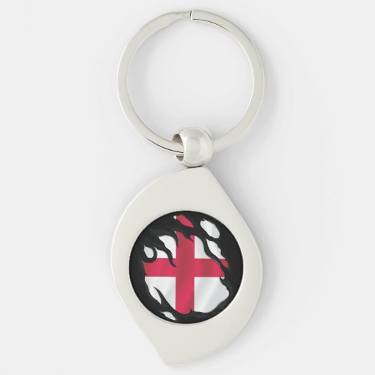 England-Flagge Schlüsselanhänger (Vorderseite)