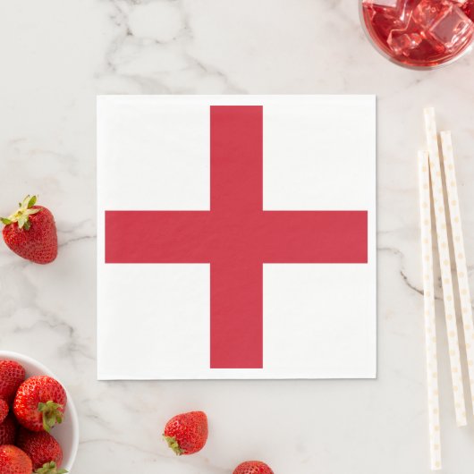 England-Flagge Serviette (Beispiel)