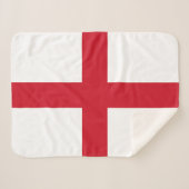 England-Flagge Sherpadecke (Vorderseite (Horizontal))
