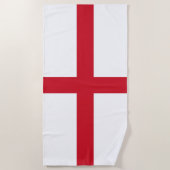 England-Flagge Strandtuch (Vorderseite)