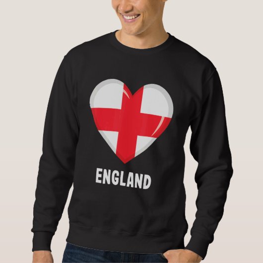England-Flagge Sweatshirt (Vorderseite)