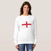 England-Flagge Sweatshirt (Vorne ganz)