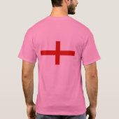 England-Flagge T-Shirt (Rückseite)