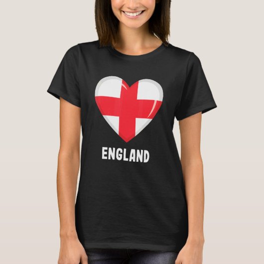 England-Flagge T-Shirt (Vorderseite)