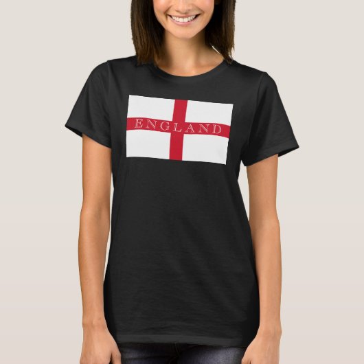 England-Flagge T-Shirt (Vorderseite)
