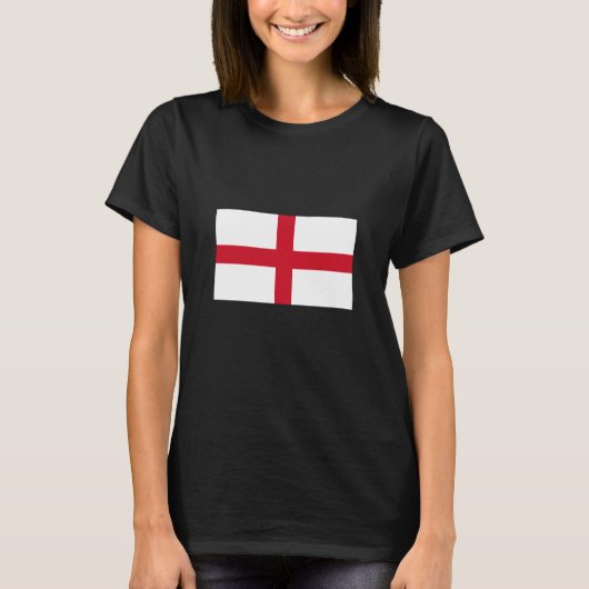 England-Flagge T-Shirt (Vorderseite)