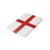 England-Flaggen-Knopf Badematte (Schrägansicht)
