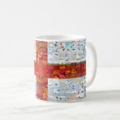 England-Flaggen-Montage Kaffeetasse (VorderseiteRechts)