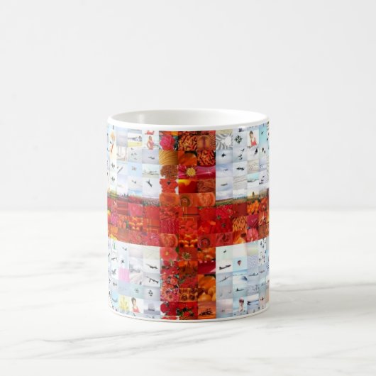 England-Flaggen-Montage Kaffeetasse (Mittel)