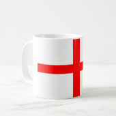 England-Flaggen-Tasse Kaffeetasse (Vorderseite Links)