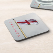 England Flaggen Untersetzer (Linke Seite)