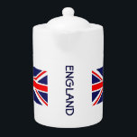 England-Flaggenklassiker<br><div class="desc">Dieses einfache,  aber hübsche Design zeichnet sich durch die ikonische Fahne des fröhlichen alten Englands aus,  mit dem Wort "England" zwischen den beiden Flaggen,  die die Mitte des Pots einschließen. Sie können das Wort "England" anpassen oder löschen,  wenn Sie möchten.</div>