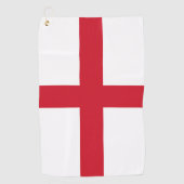 England-Flaggenstaat Golfhandtuch (Vorderseite)