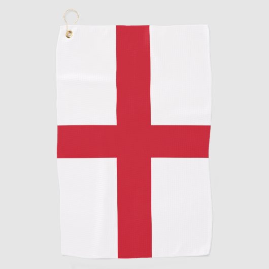 England-Flaggenstaat Golfhandtuch (Vorderseite)